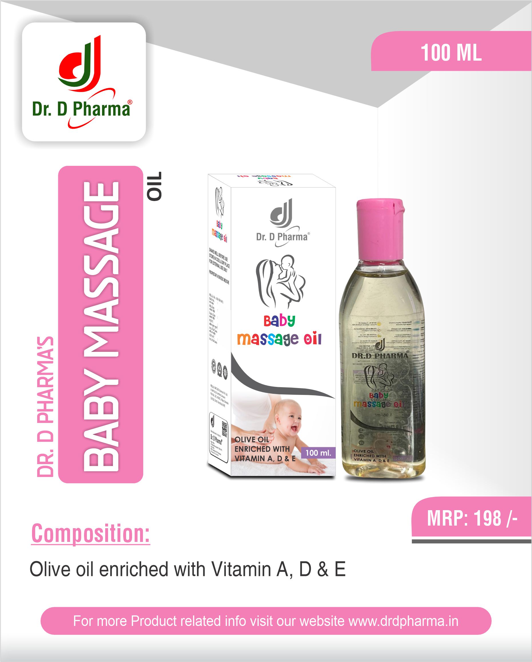 DRD PHARMA Baby Massage Oil